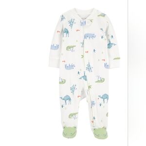 Carter's Animal Print Footed Sleeper